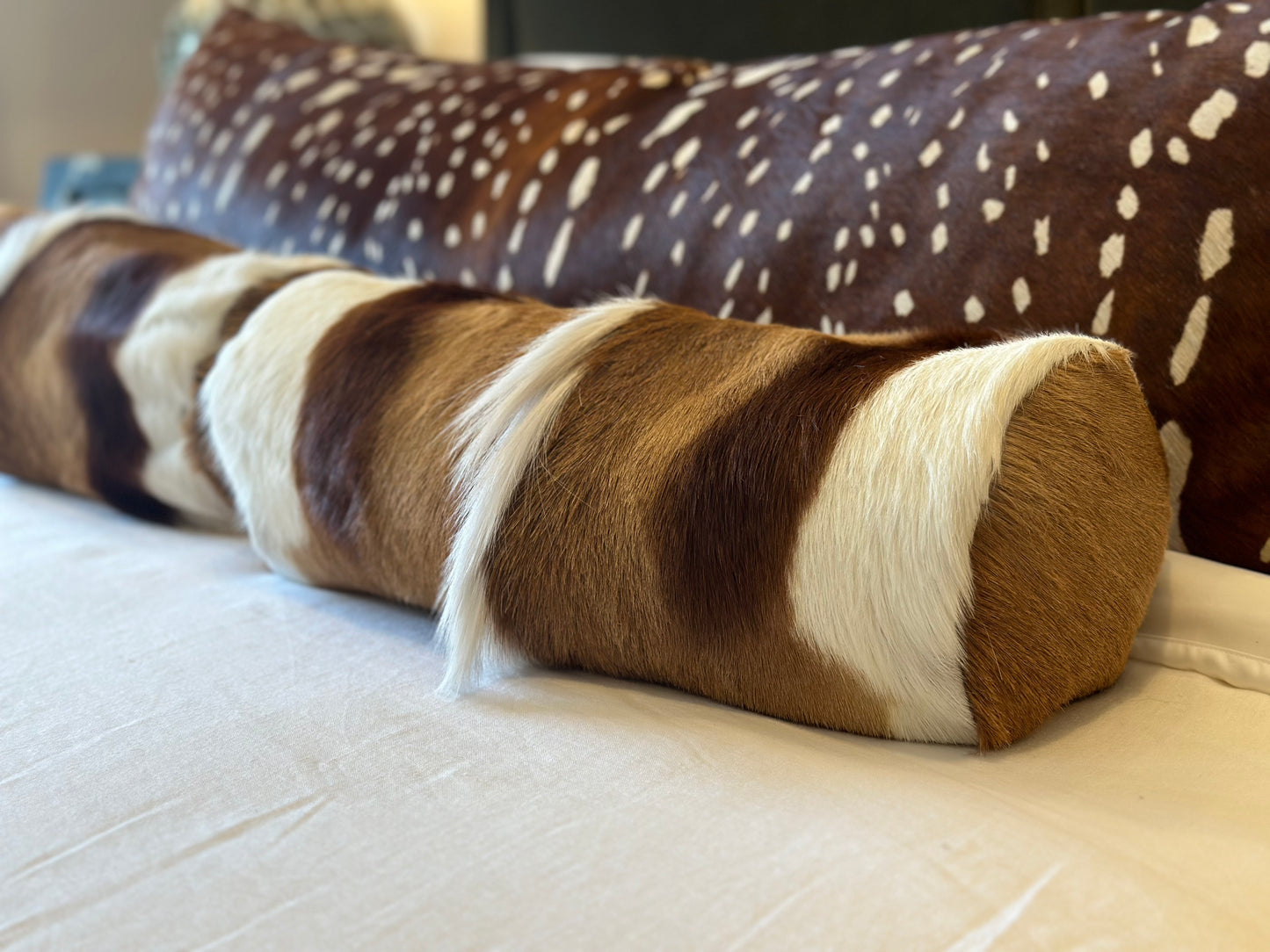 Springbok Hide Lumbar Pillow