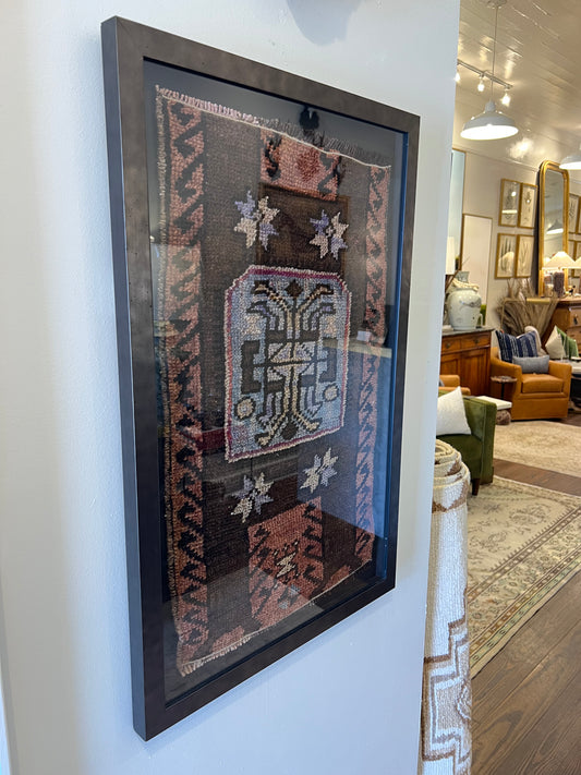 Framed Turkish Rug