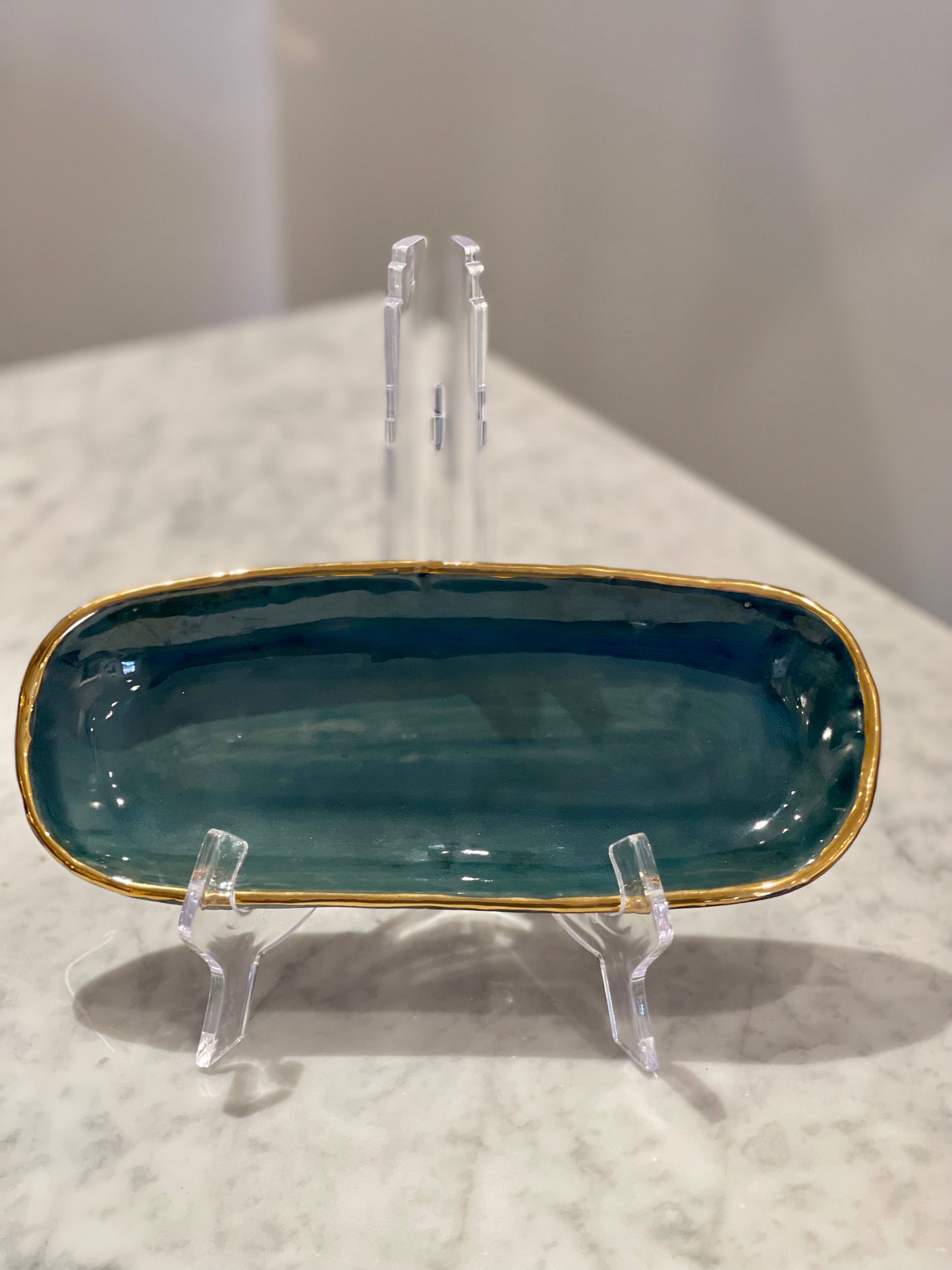 Teal Dish (small)