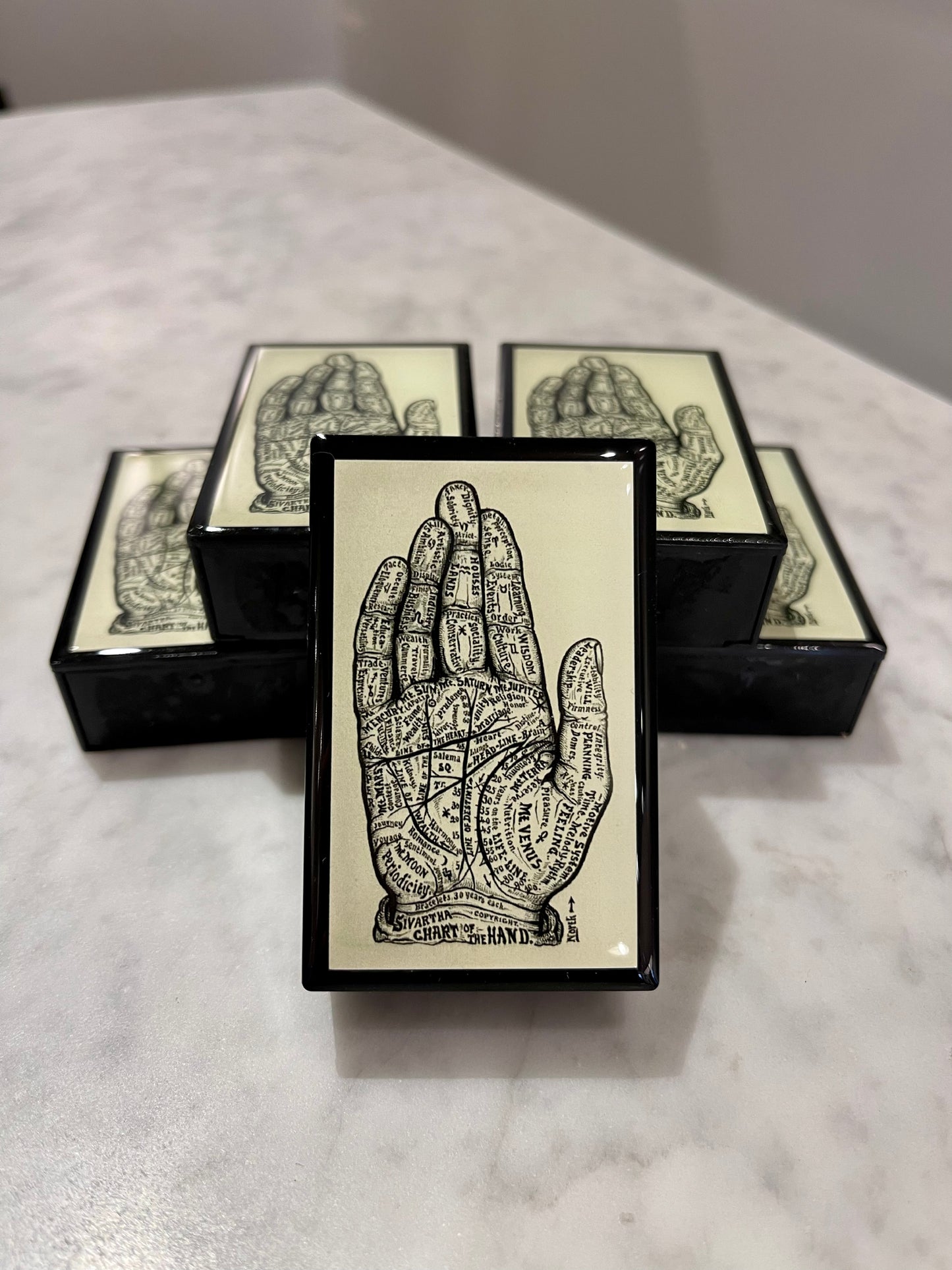 Tarot Hand Match Box