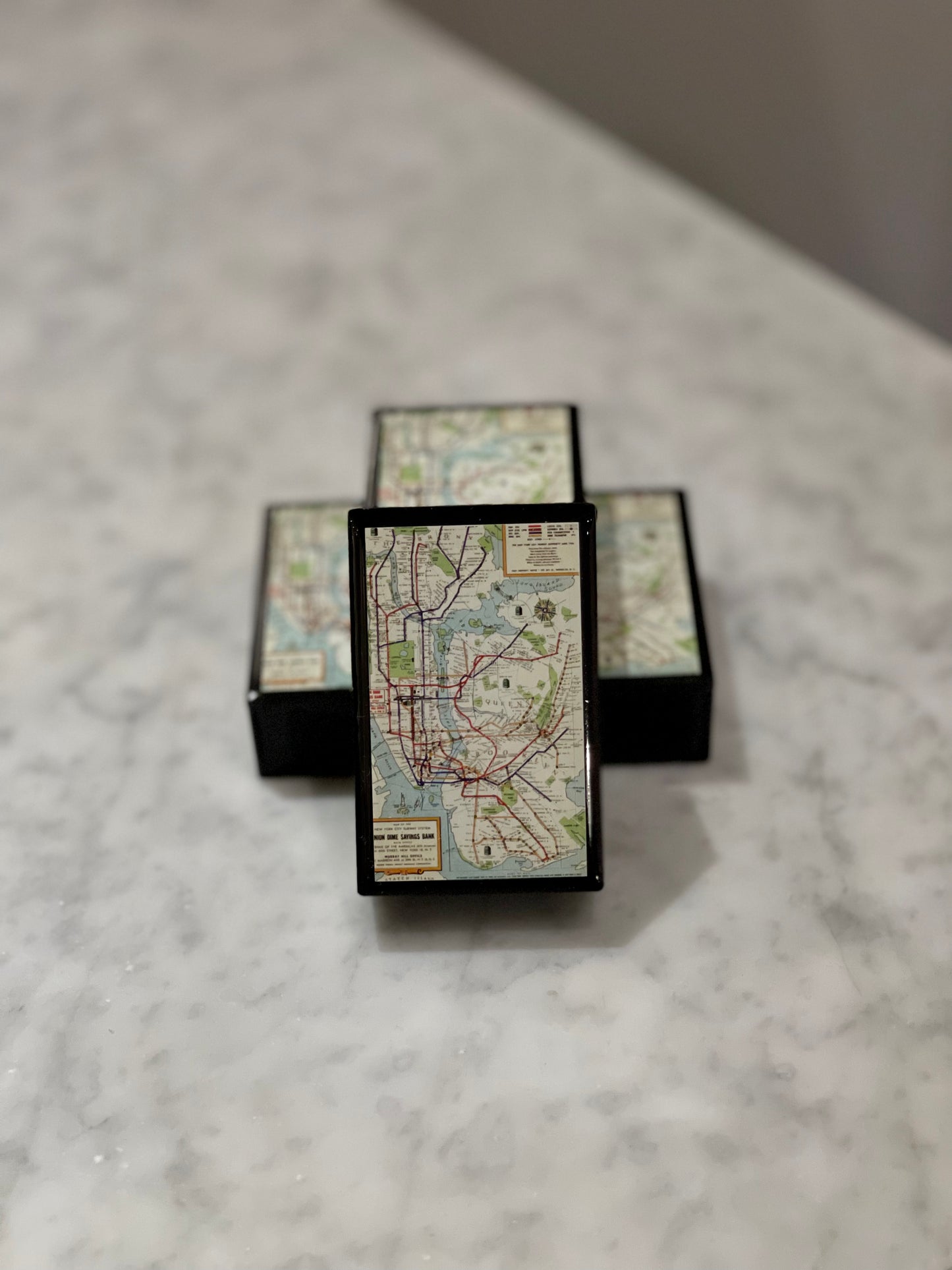 NYC Map Match Box