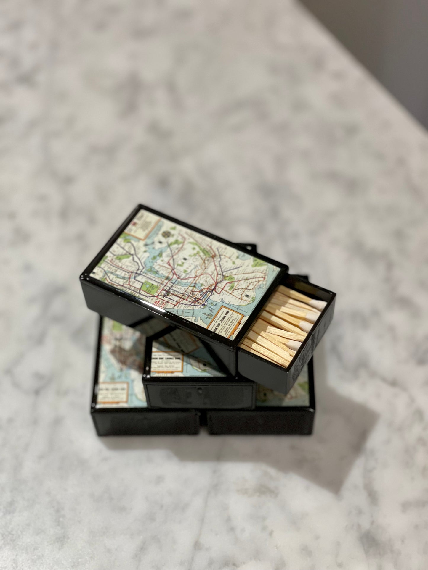 NYC Map Match Box