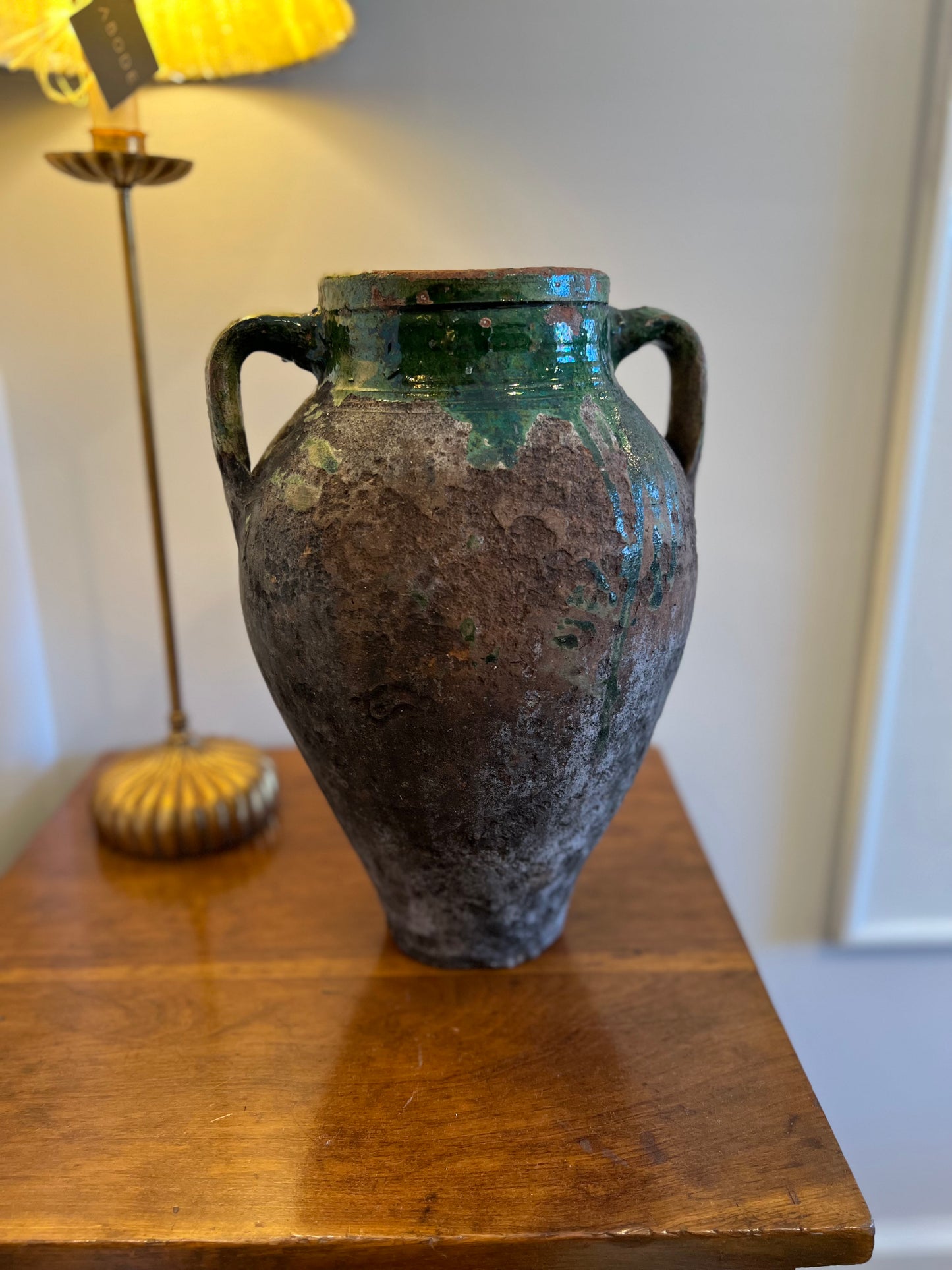 Antique Turkish Olive Jar