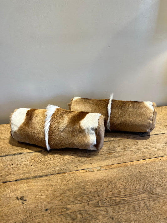 Springbok Hide Lumbar Pillow