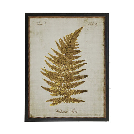 Fern Print- Sepia (A)