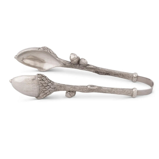 Pewter Acorn Tongs